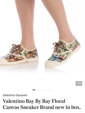 Valentino Bay By Bay Sneaker New 39